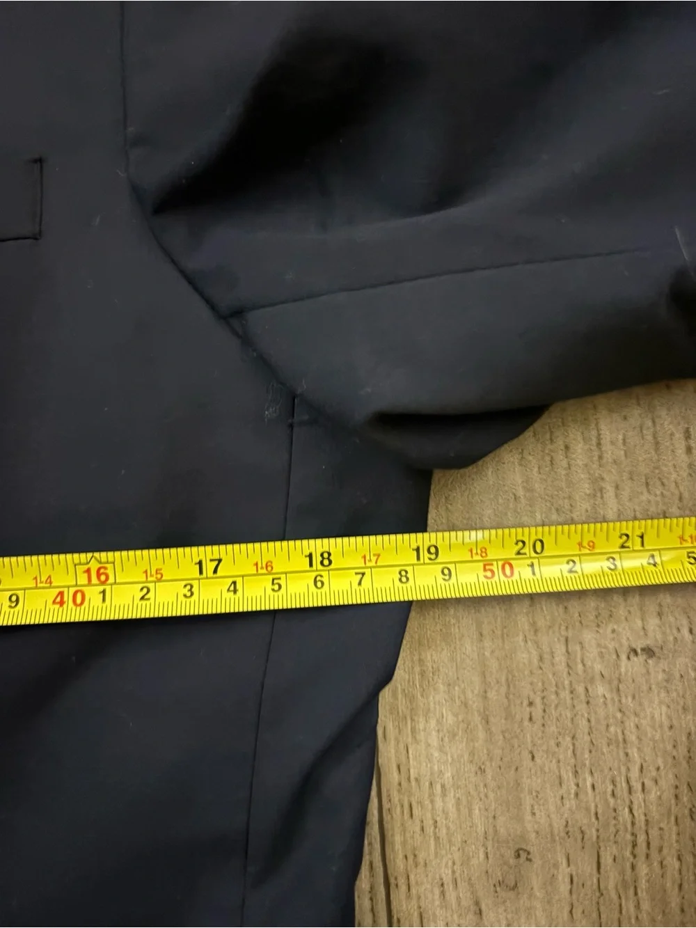 H&M Men's Dark Navy Single-Breasted Blazer